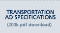 Transport Ad Specifications
